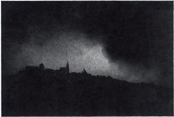 Dessin « LA NUIT SUR LE MONT CLAIR »
